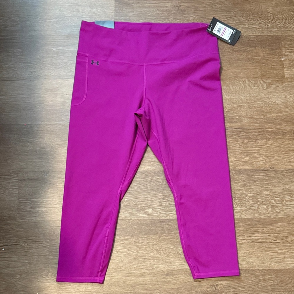 Under Armour womens Magenta Leggings